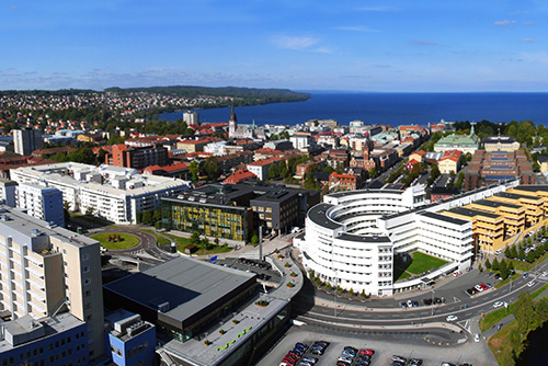 Campus sett ovanifrån