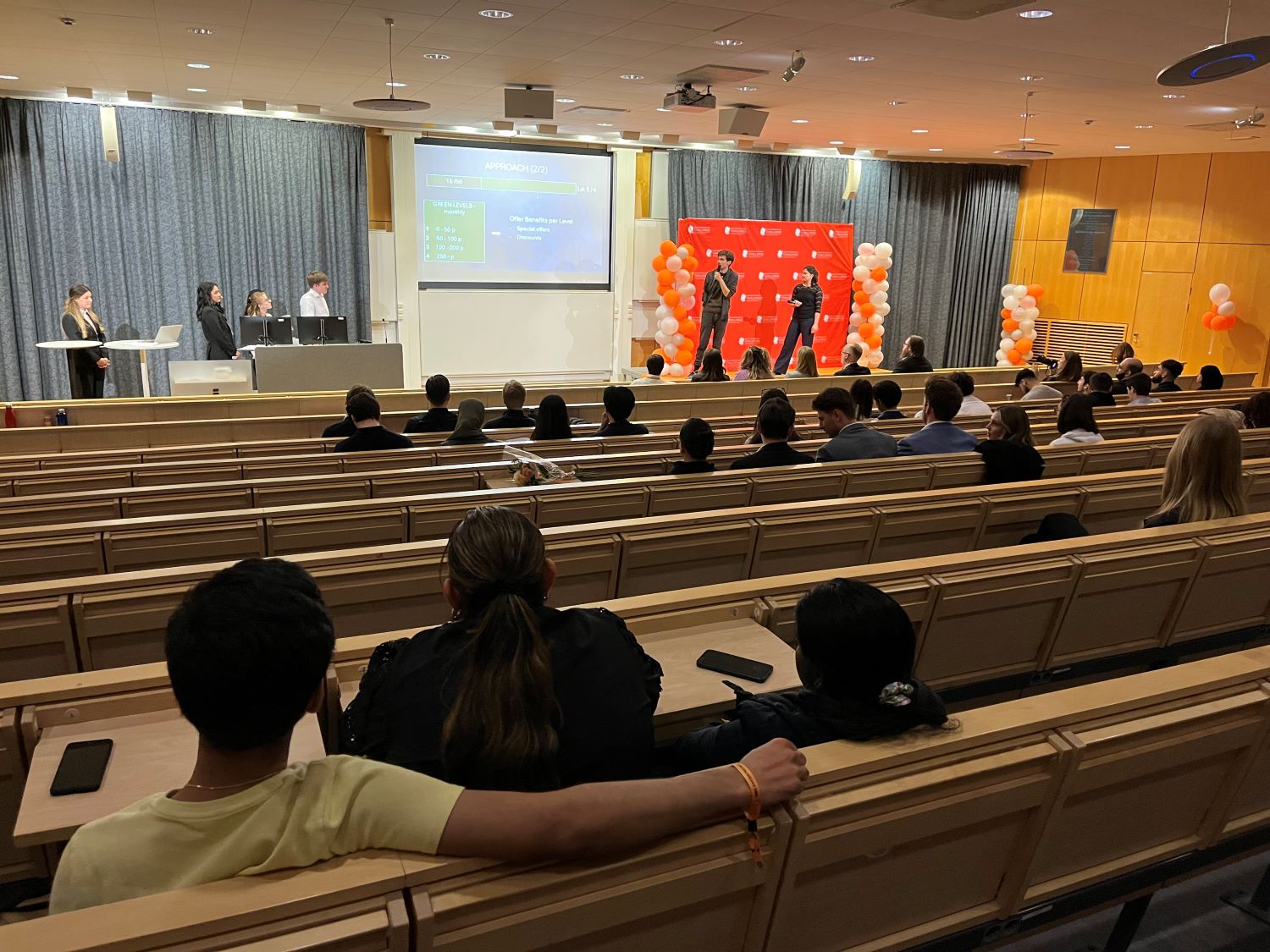 Studenter på JIBS.