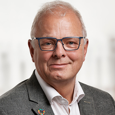 Porträtt på Søren E. Frandsen