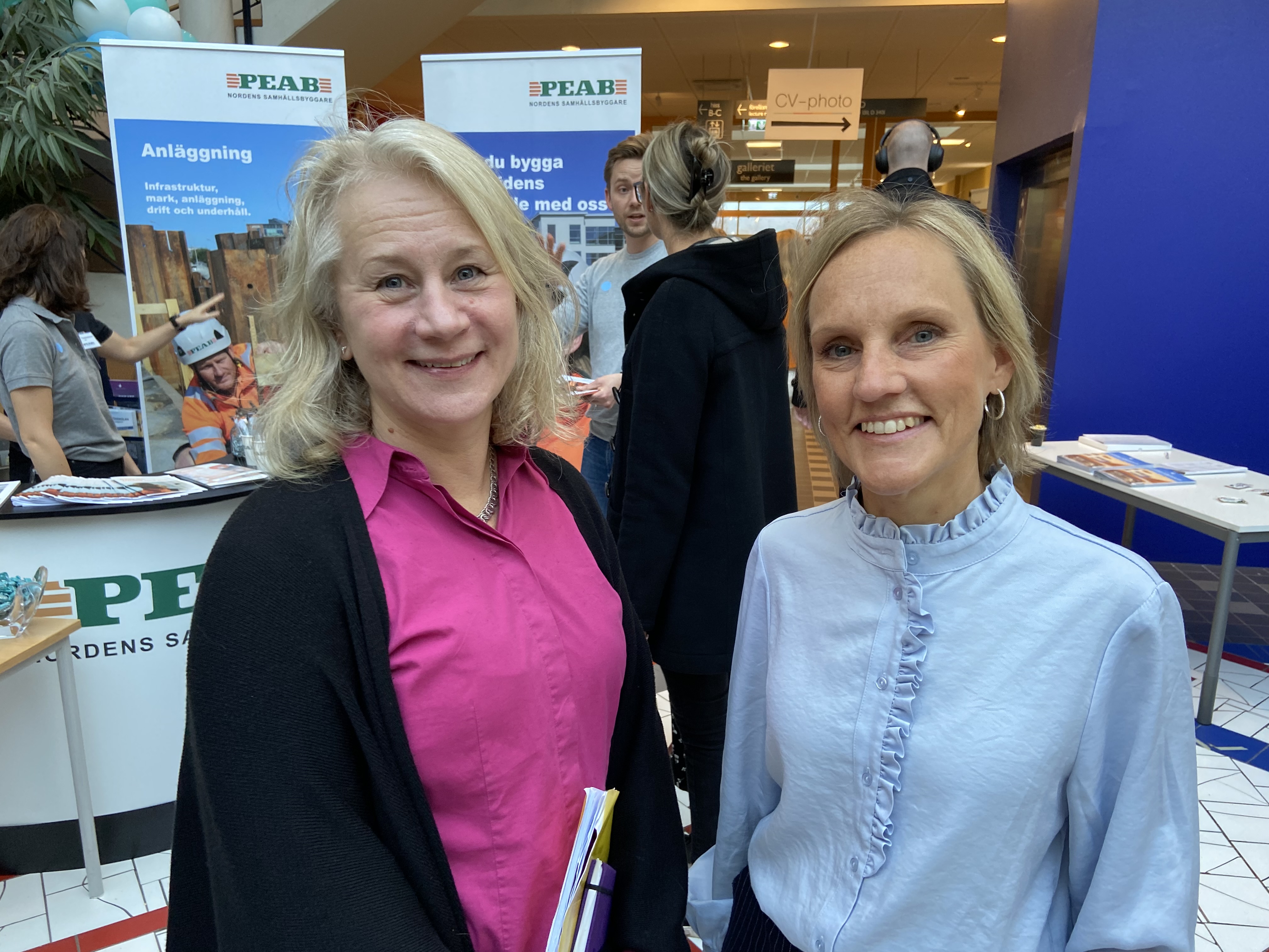 Agneta Marell, president at Jönköping University, and Ingrid Wadskog, Managing Director and Dean at JTH.