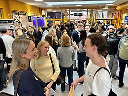 The career fair Karriärum at the School of Engineering.